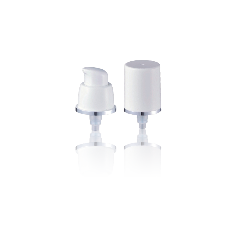 Minimalistische geometrische cosmetische cosmetische pompkop Vloeistofdispenser-HY18A-04