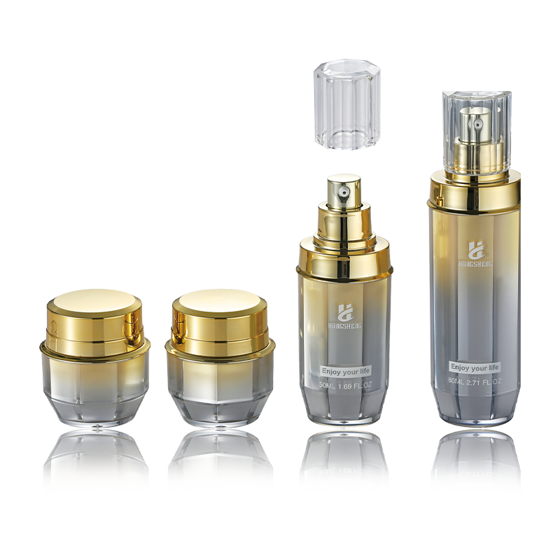 20ML-80ML Minimalistische lijn Airless fles-HS-031A