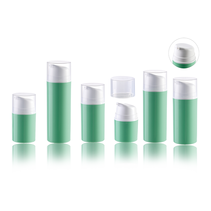 HS-037B Milieuvriendelijke cosmetische vacuümserum Plastic airless pompflessen voor crèmes en lotions