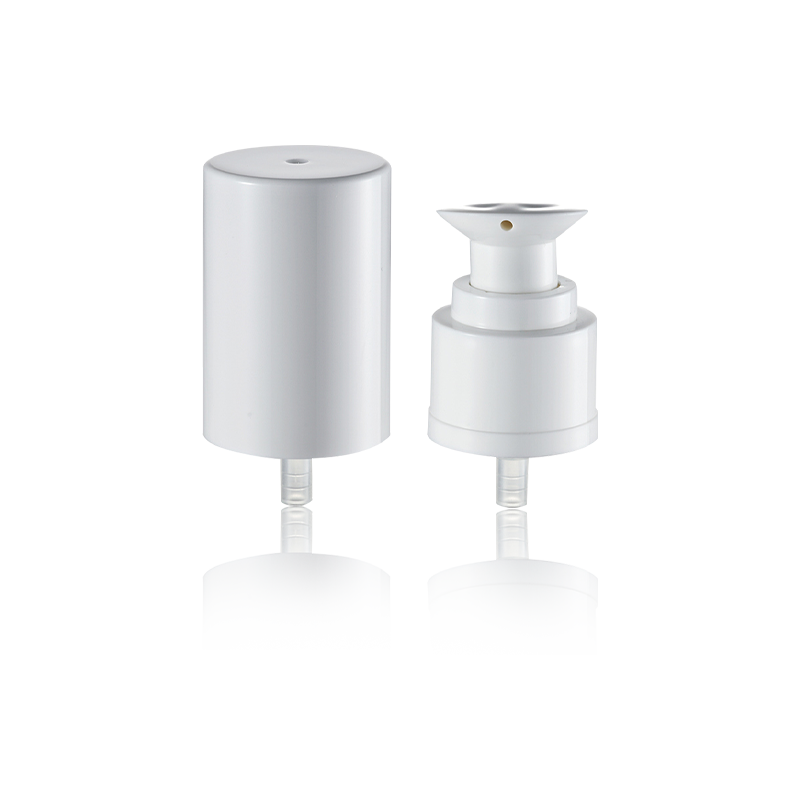 Elegante witte spray cosmetische pompkop Vloeistofverdeler-HY24A-51