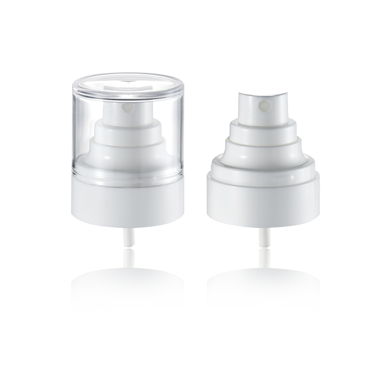 Eenvoudige witte cosmetische vloeistofverdeler-HY24B-58