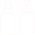 Fles zonder lucht 